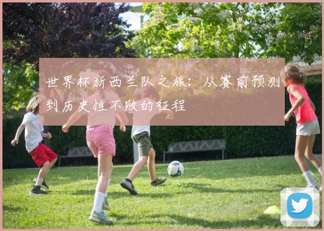世界杯新西兰队之旅：从赛前预测到历史性不败的征程